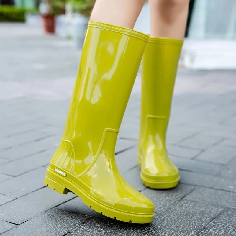 Bottes de Pluie Imperméables pour Femmes - Confort et Élégance par Temps Pluvieux