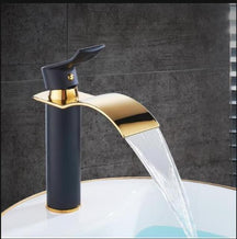 Robinet de Lavabo en Laiton - Effet Cascade pour Salle de Bain Élégante