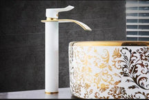 Robinet de Lavabo en Laiton - Effet Cascade pour Salle de Bain Élégante