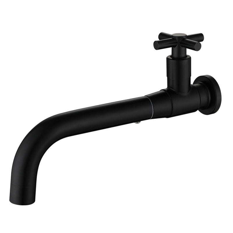 Robinet de Salle de Bain Monté au Mur - Design Épuré en Acier Inoxydable