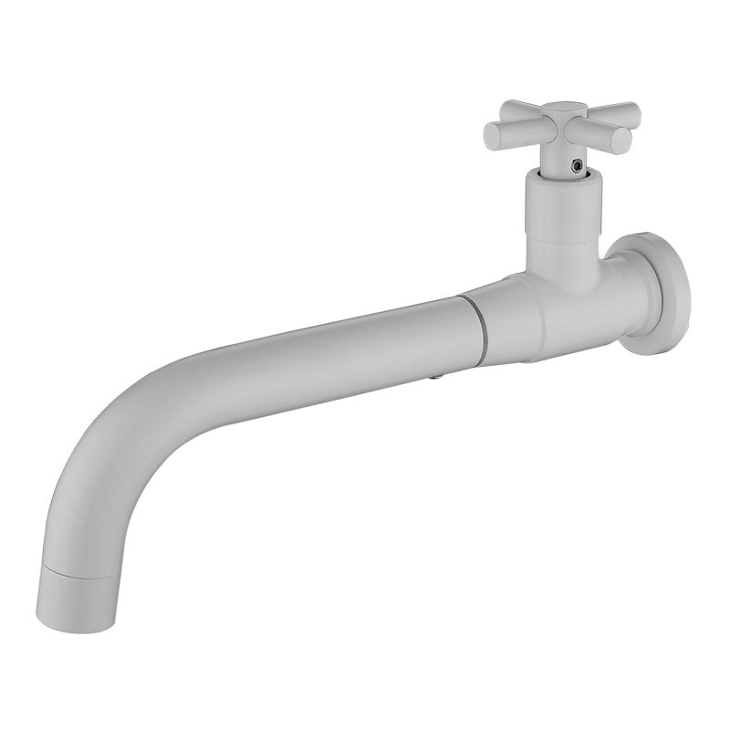 Robinet de Salle de Bain Monté au Mur - Design Épuré en Acier Inoxydable