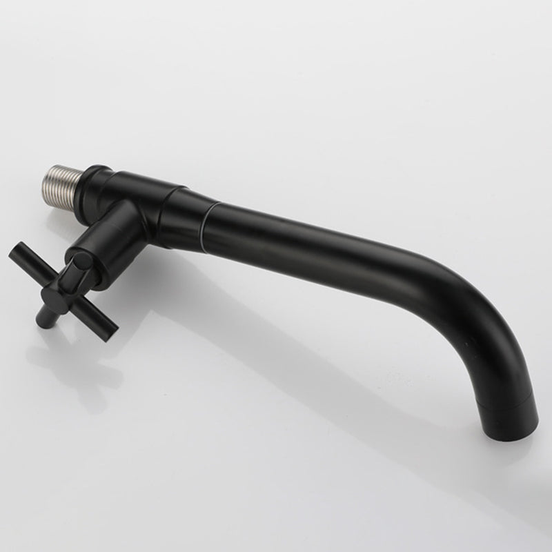 Robinet de Salle de Bain Monté au Mur - Design Épuré en Acier Inoxydable