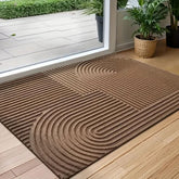 Tapis de Porte Absorbant en Microfibre | Design Élégant avec Dos Antidérapant