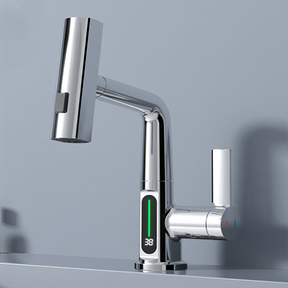 Robinet de Cuisine Intelligent - Affichage Numérique et Rotation 360°