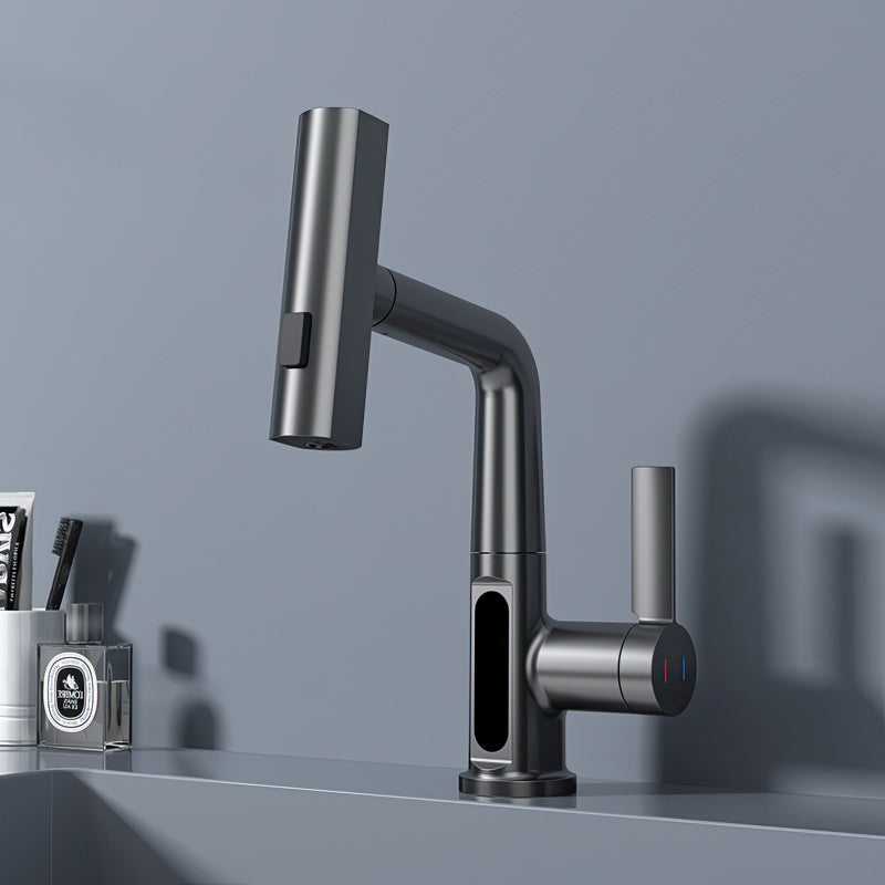 Robinet de Cuisine Intelligent - Affichage Numérique et Rotation 360°