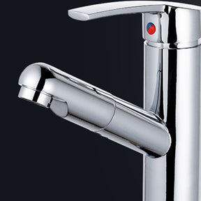 Mitigeur de Lavabo Chromé Moderne - Design Élégant et Pratique