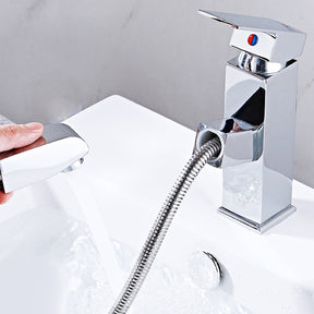 Mitigeur de Lavabo Chromé Moderne - Design Élégant et Pratique
