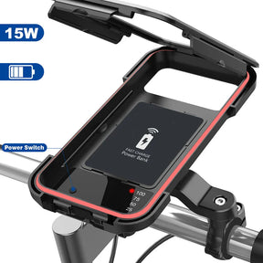 Support de Téléphone de Vélo Étanche - Chargement USB Rapide et Pratique