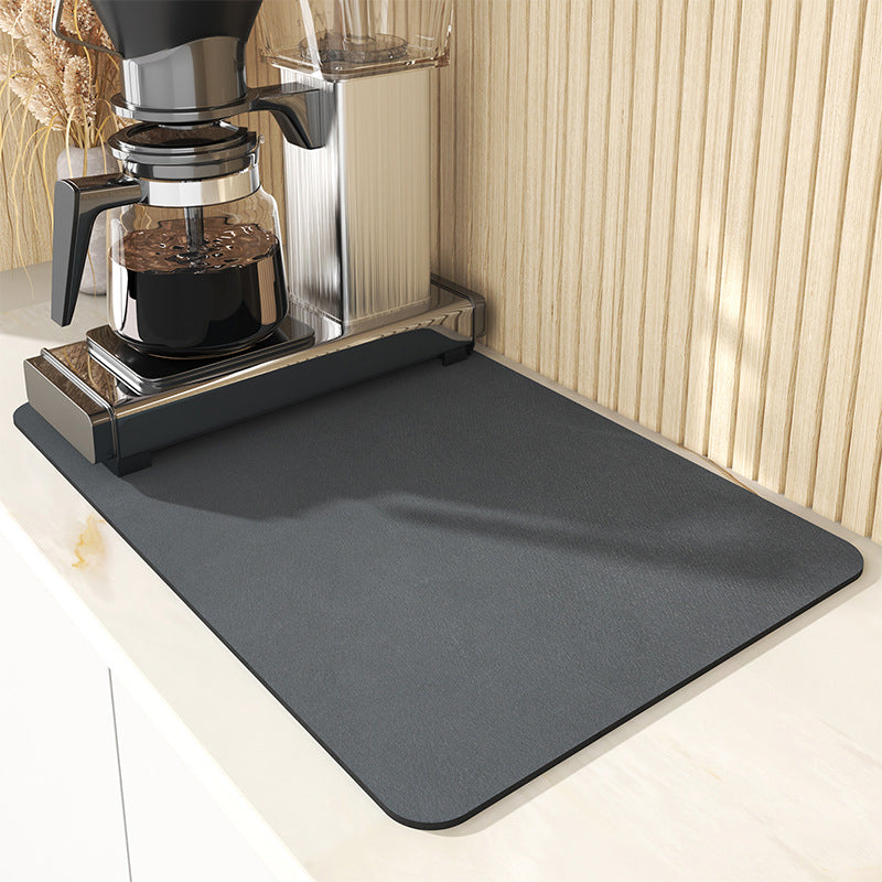 Tapis de Séchage Cuisine Antidérapant - Absorption Rapide et Facile à Nettoyer