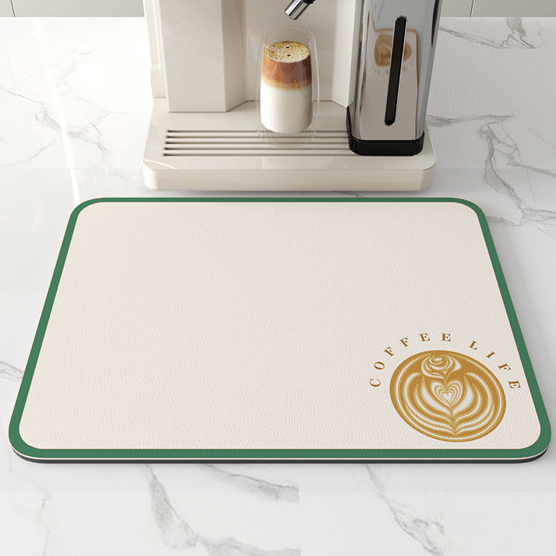 Tapis de Séchage Cuisine Antidérapant - Absorption Rapide et Facile à Nettoyer