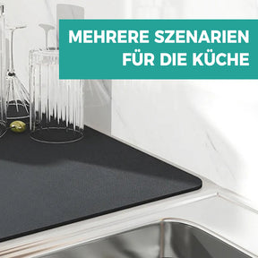 Tapis de Séchage Cuisine Antidérapant - Absorption Rapide et Facile à Nettoyer