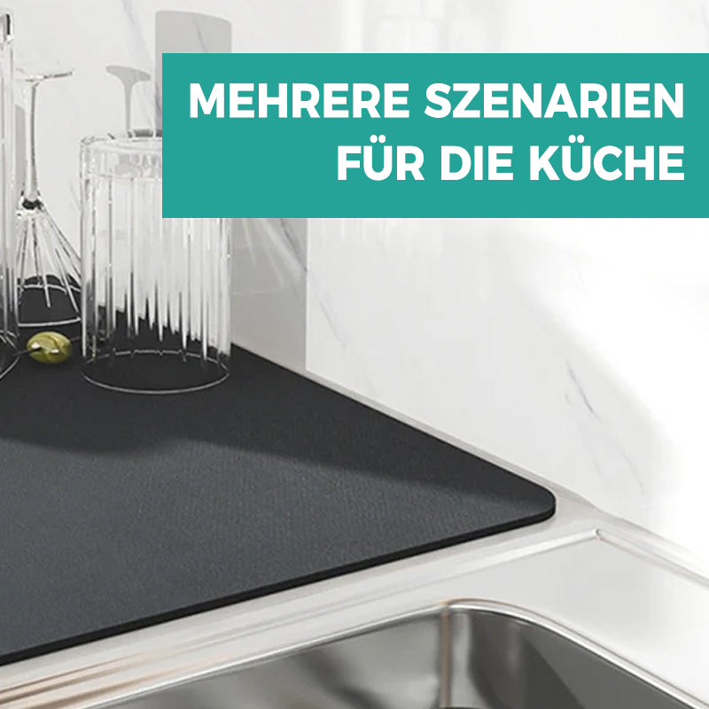 Tapis de Séchage Cuisine Antidérapant - Absorption Rapide et Facile à Nettoyer