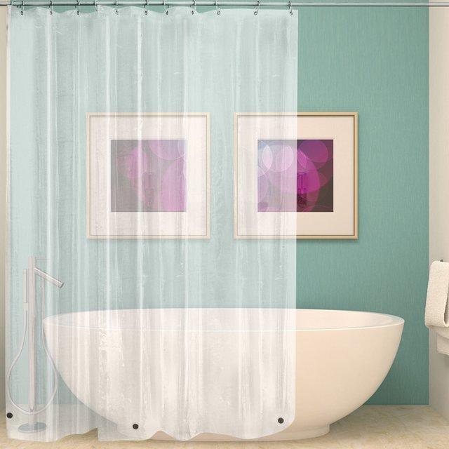Rideau de Douche Résistant à la Moisissure - Écologique et Élégant pour Salle de Bain