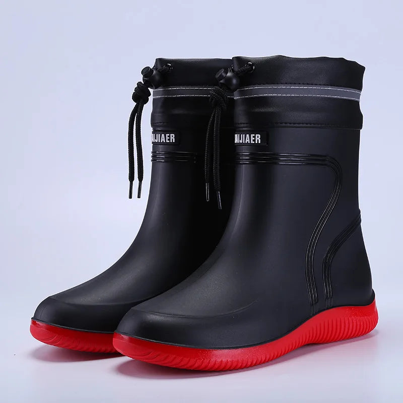 Bottes de Pluie Imperméables pour Femmes - Confort et Adhérence par Temps Humide