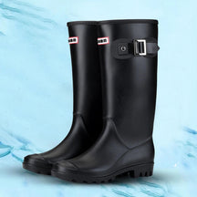 Bottes de Pluie Imperméables pour Femmes - Élégantes et Pratiques avec Fermeture Éclair