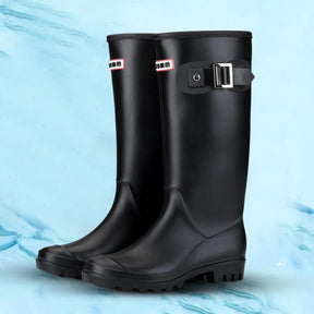 Bottes de Pluie Imperméables pour Femmes - Élégantes et Pratiques avec Fermeture Éclair