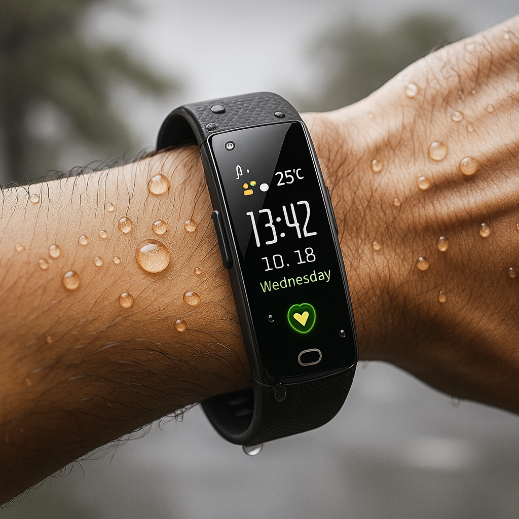 Montre Intelligente de Suivi de Fitness - Bracelet Léger et Suivi de Santé