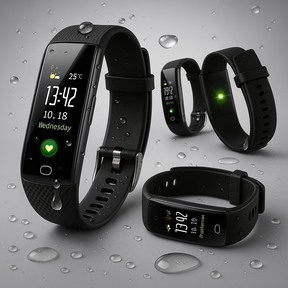 Montre Intelligente de Suivi de Fitness - Bracelet Léger et Suivi de Santé