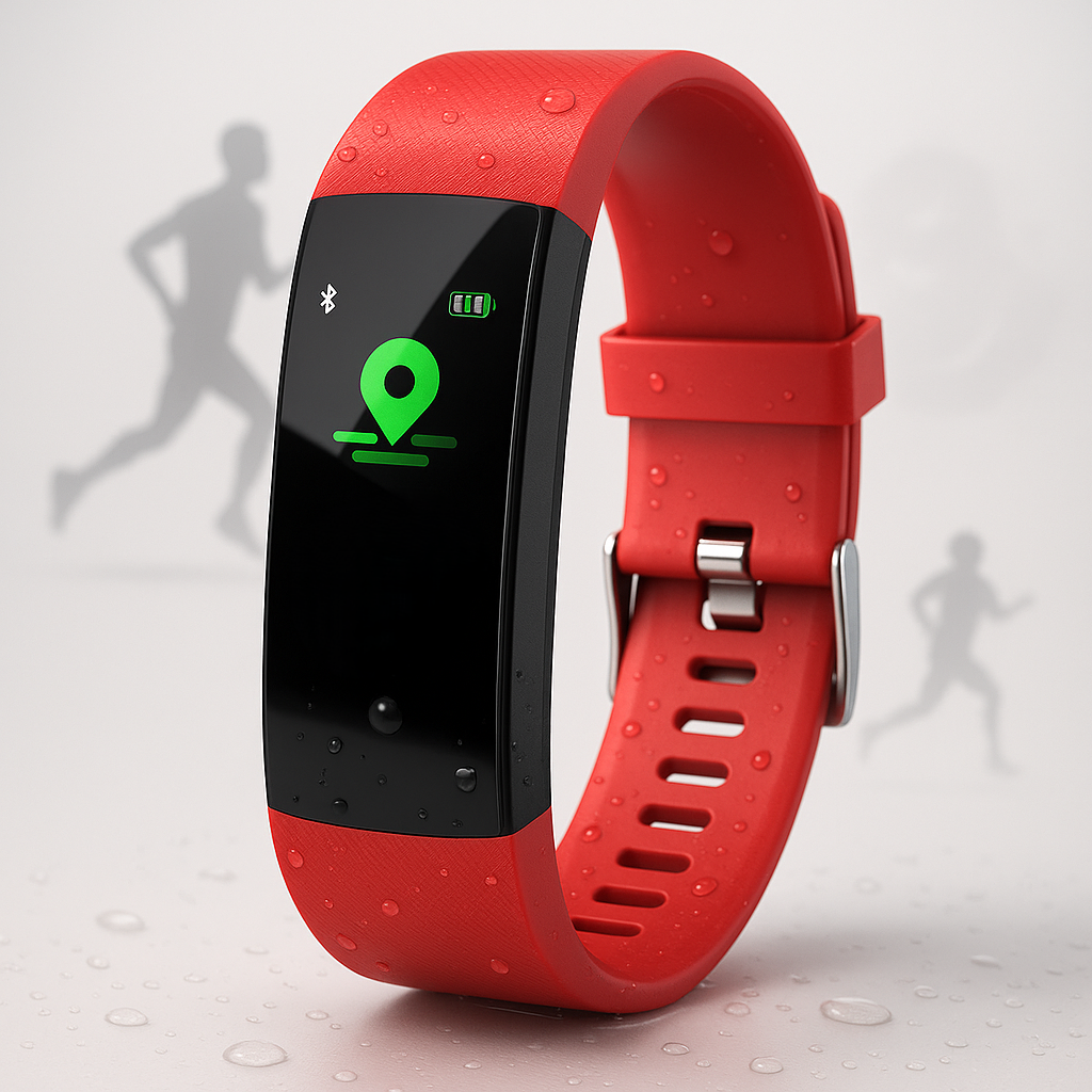 Montre de Fitness Étanche avec Moniteur Cardiaque - Suivi d'Activité et Notifications Intelligentes