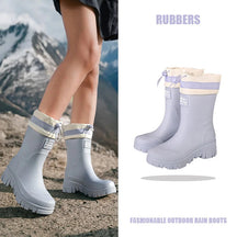Bottes de Pluie Imperméables pour Femmes - Ajustables et Antidérapantes pour Confort