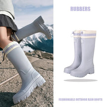 Bottes de Pluie Imperméables pour Femmes - Ajustables et Antidérapantes pour Confort