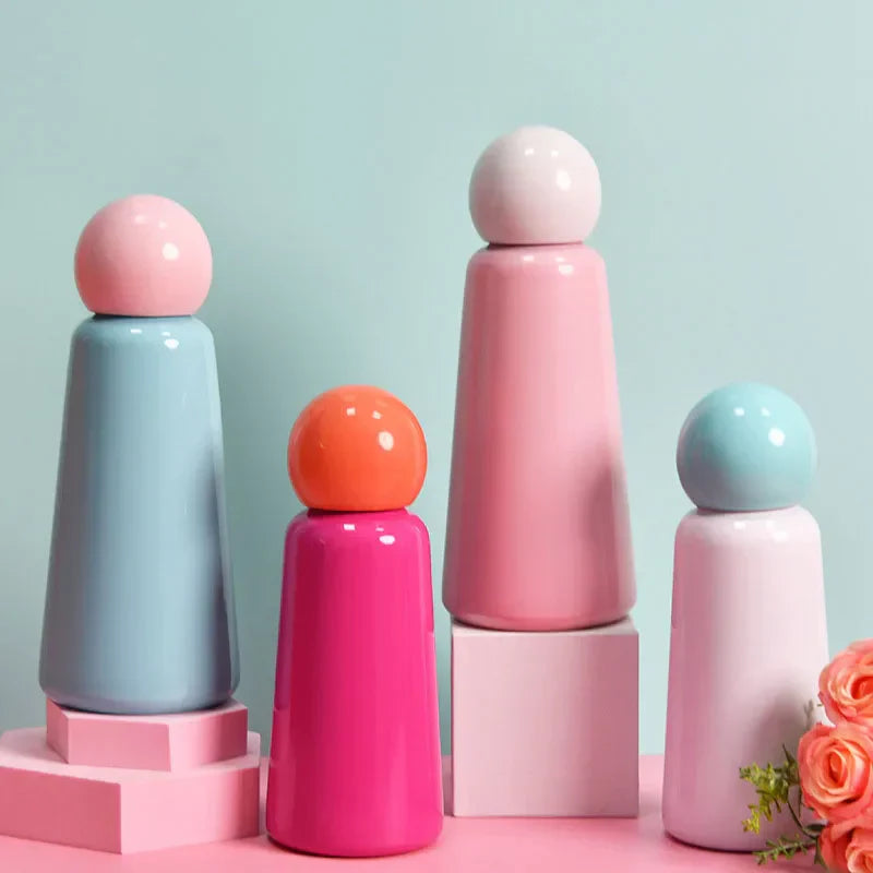 Bouteille d'Eau en Acier Inoxydable - Design Chic à Double Ton et Pratique