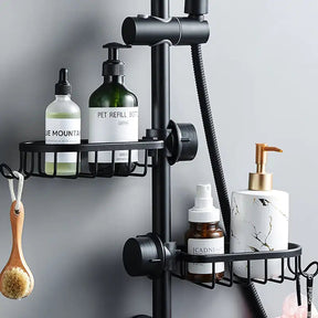 Étagère de Douche en Acier Inoxydable - Installation Facile et Design Élégant