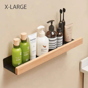 Étagères Murales de Salle de Bain - Rangement Élégant et Pratique