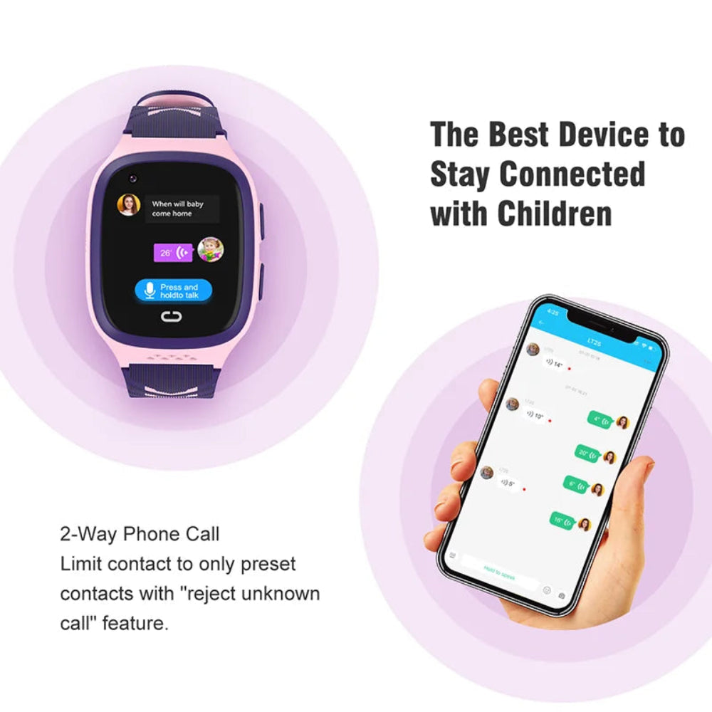 Montre GPS pour Enfants - Étanche, Durable et Caméra Intégrée