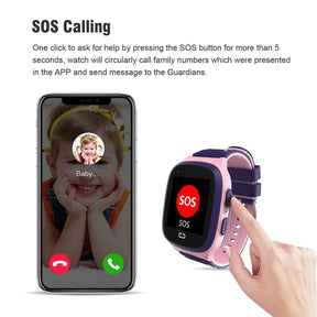 Montre GPS pour Enfants - Étanche, Durable et Caméra Intégrée