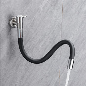 Robinet Mural Salle de Bain - Design Élégant en Acier Inoxydable