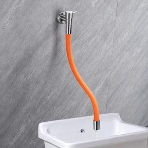 Robinet Mural Salle de Bain - Design Élégant en Acier Inoxydable