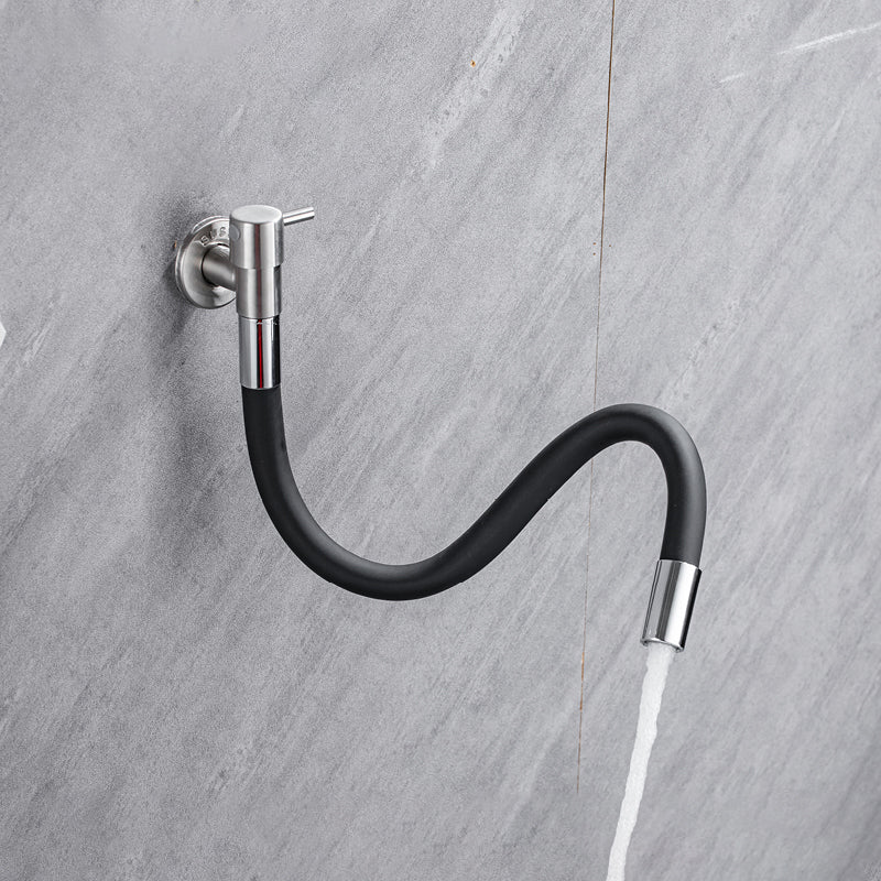 Robinet Mural Salle de Bain - Design Élégant en Acier Inoxydable