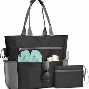Sac de Plage Étanche Spacieux - Organisation Facile et Transport Pratique