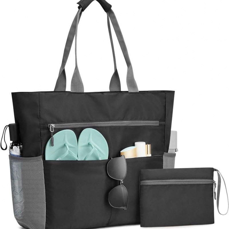 Sac de Plage Étanche Spacieux - Organisation Facile et Transport Pratique