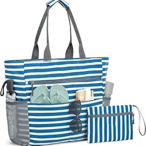 Sac de Plage Étanche Spacieux - Organisation Facile et Transport Pratique