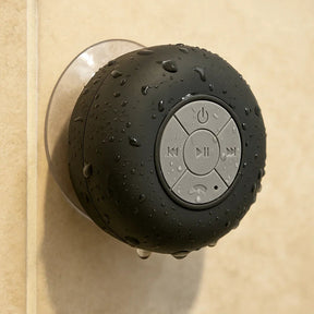 Haut-parleur Bluetooth Étanche pour Douche - Son Profond et Design Portable