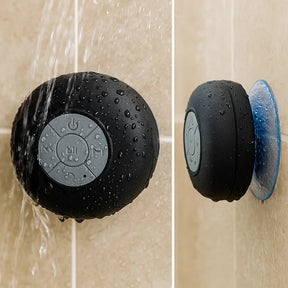 Haut-parleur Bluetooth Étanche pour Douche - Son Profond et Design Portable