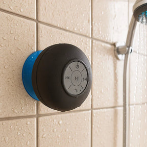 Haut-parleur Bluetooth Étanche pour Douche - Son Profond et Design Portable