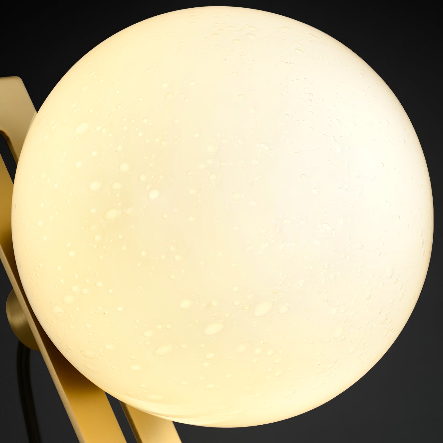 Lampe de Bureau en Laiton et Verre - Élégance et Lumière Ambiante chaleureuse