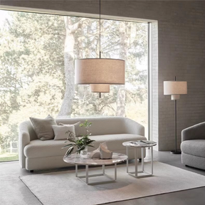 Lampe Suspendue en Soie - Élégance et Ambiance Chaleureuse
