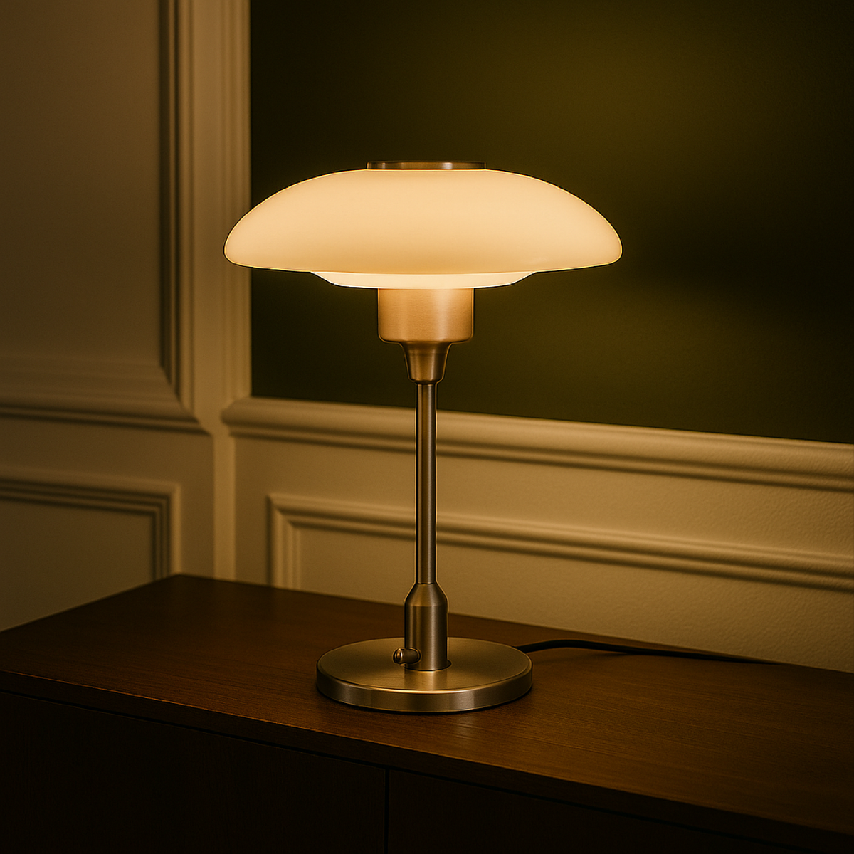 Lampe de Table Scandinave Moderne - Élégance et Atmosphère Chaleureuse