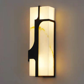 Applique Murale Art Déco en Marbre - Élégance Luxueuse et Durable