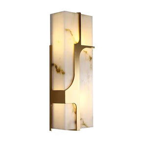 Applique Murale Art Déco en Marbre - Élégance Luxueuse et Durable