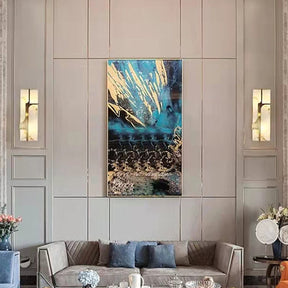 Applique Murale Art Déco en Marbre - Élégance Luxueuse et Durable