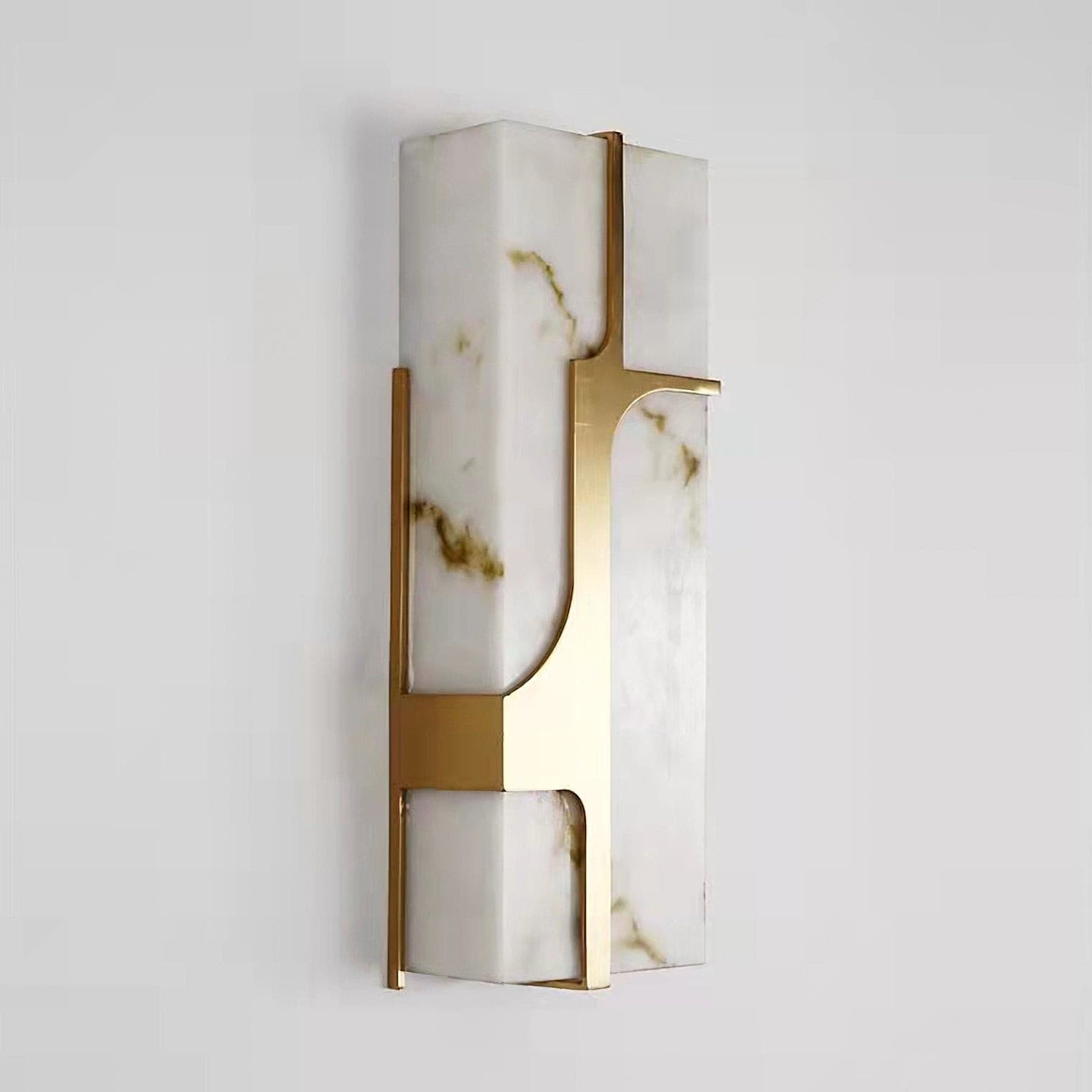 Applique Murale Art Déco en Marbre - Élégance Luxueuse et Durable