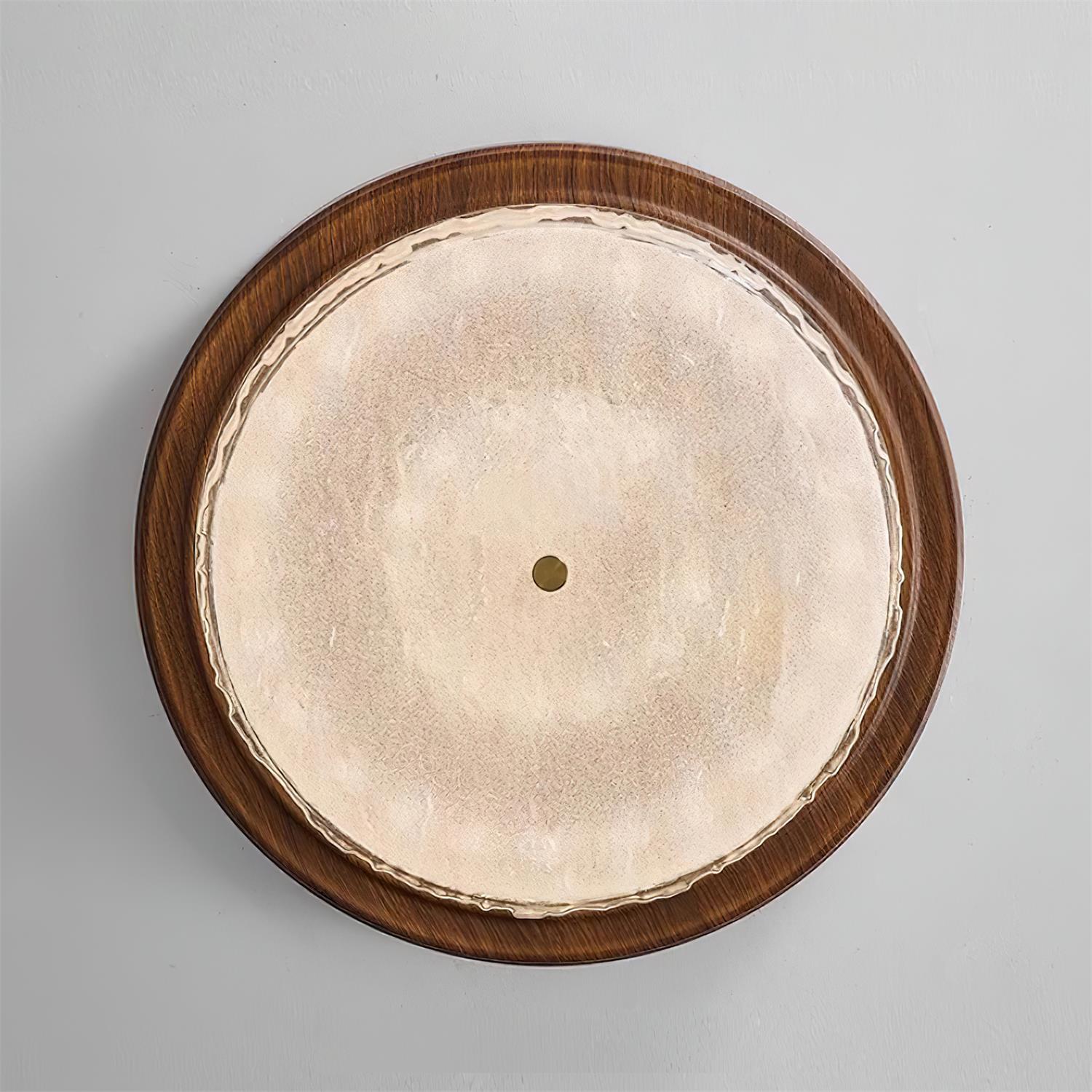 Plafonnier Moderne en Métal et Verre - Éclairage Intime et Élégant