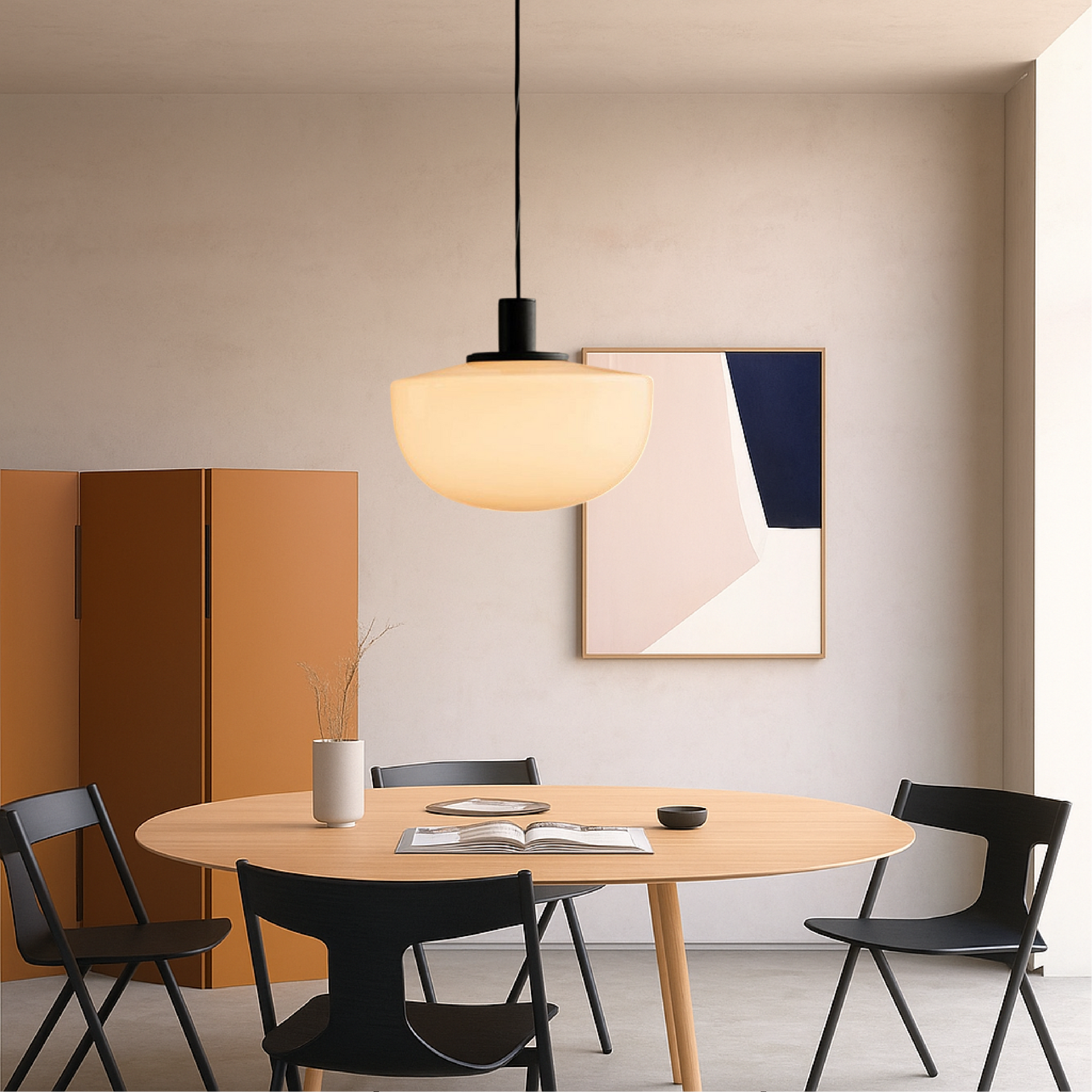 Lampe Suspendue LED Italienne - Design Élégant et Atmosphère Chaleureuse
