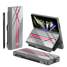 Étui en Cuir Antichoc pour Galaxy Z Fold - Protection Ultime avec Support et Emplacement pour Cartes