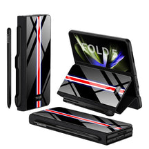 Étui en Cuir Antichoc pour Galaxy Z Fold - Protection Ultime avec Support et Emplacement pour Cartes